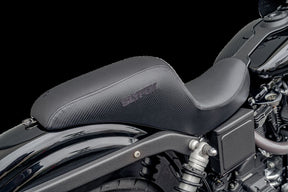 Slyfox Seat Slyfox Blk Vinyl W/Slipst SEATS-FOR HARLEY DYNAGLIDE Slyfox