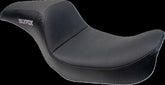 Slyfox Seat Slyfox Blk Vinyl W/Slipst SEATS-FOR HARLEY DYNAGLIDE Slyfox
