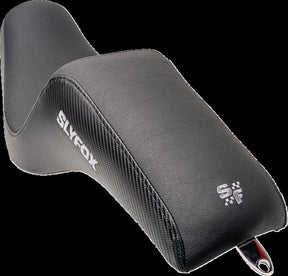 Slyfox Seat Slyfox Blk Vinyl W/Slipst SEATS-FOR HARLEY DYNAGLIDE Slyfox