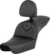Saddlemen Roadsofa With Driver's Backrest Seat - 04-05 Dyna Seat Saddlemen