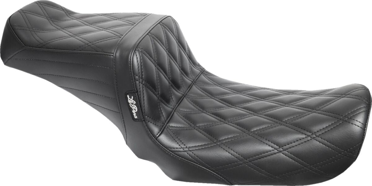 Le Pera Seat Tailwhip Double Diamond 0 SEATS-FOR HARLEY DYNAGLIDE Le Pera