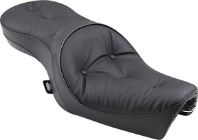 Drag Specialties Seats Seat Low Profile Touring Rear 2 Up Vinyl Black Seat Drag Specialties