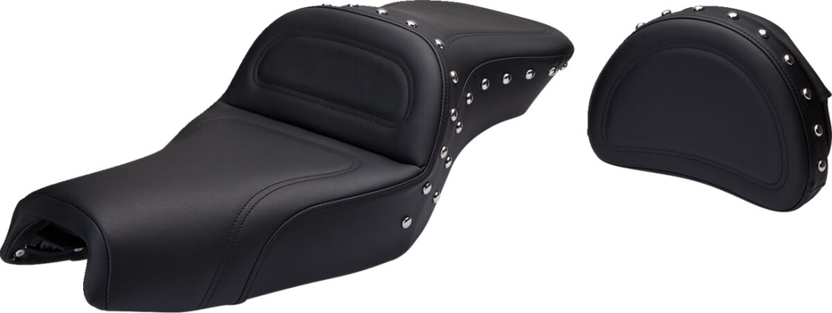 Explorer Special Seat with Driver's Backrest - 04-20 Sportster (15L Tank) Seat Saddlemen