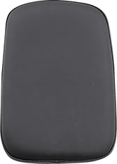 Drag Specialties Seats Pillion Pad Solo Seat Rear Solo Vinyl Black Seat Drag Specialties