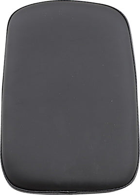 Drag Specialties Seats Pillion Pad Solo Seat Rear Solo Vinyl Black Seat Drag Specialties