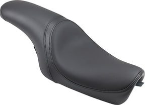 Drag Specialties Seats Seat Predator Rear Full Length Vinyl Black Seat Drag Specialties
