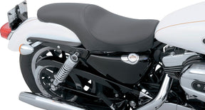 Drag Specialties Seats Seat Predator Rear Full Length Vinyl Black Seat Drag Specialties