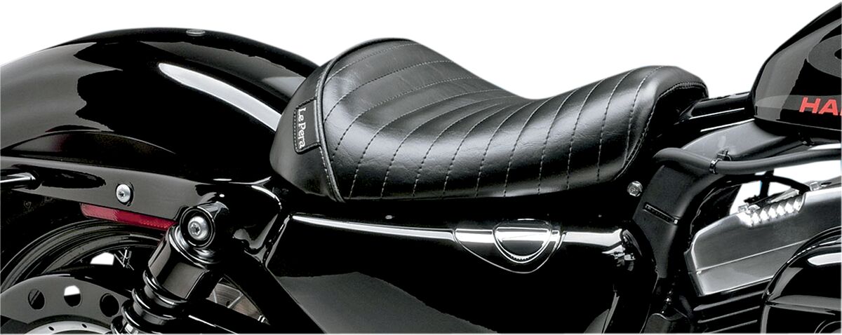 Bare Bones Pleated Seating Solo Seat - 10-19 Sportster Seat Le Pera Default Title
