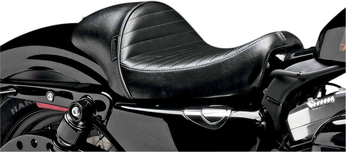 Stubs Cafe Pleated Seating Seat - 10-19 Sportster Seat Le Pera Default Title