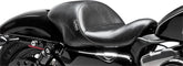Le Pera Aviator Up Front Solo Seat, Smooth Black - 10-22 Sportster Seat Le Pera
