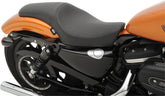 Drag Specialties Seats Seat Predator Smooth Black Seat Drag Specialties