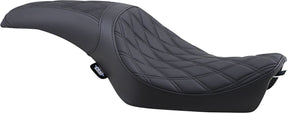 Drag Specialties Seats Seat Predator Diamond Black Seat Drag Specialties