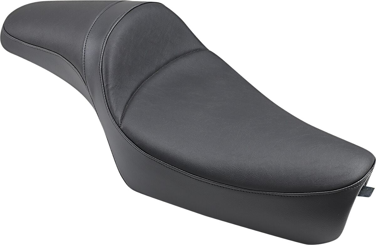 Drag Specialties Seats Seat Predator Extended Reach Smooth Black Seat Drag Specialties Seats