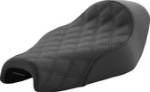 Saddlemen Renegade LS Solo Seat, Black - 04-20 Sportster (15L Tank) Seat Saddlemen