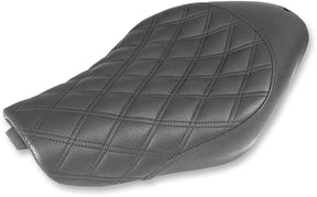 Saddlemen Renegade LS Solo Seat, Black - 04-20 Sportster (15L Tank) Seat Saddlemen