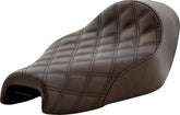 Saddlemen Renegade LS Solo Seat, Brown - 04-20 Sportster (15L Tank) Seat Saddlemen