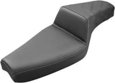 Saddlemen Step Up Rear LS Seat, Black - 04-20 Sportster (15L Tank) Seat Saddlemen