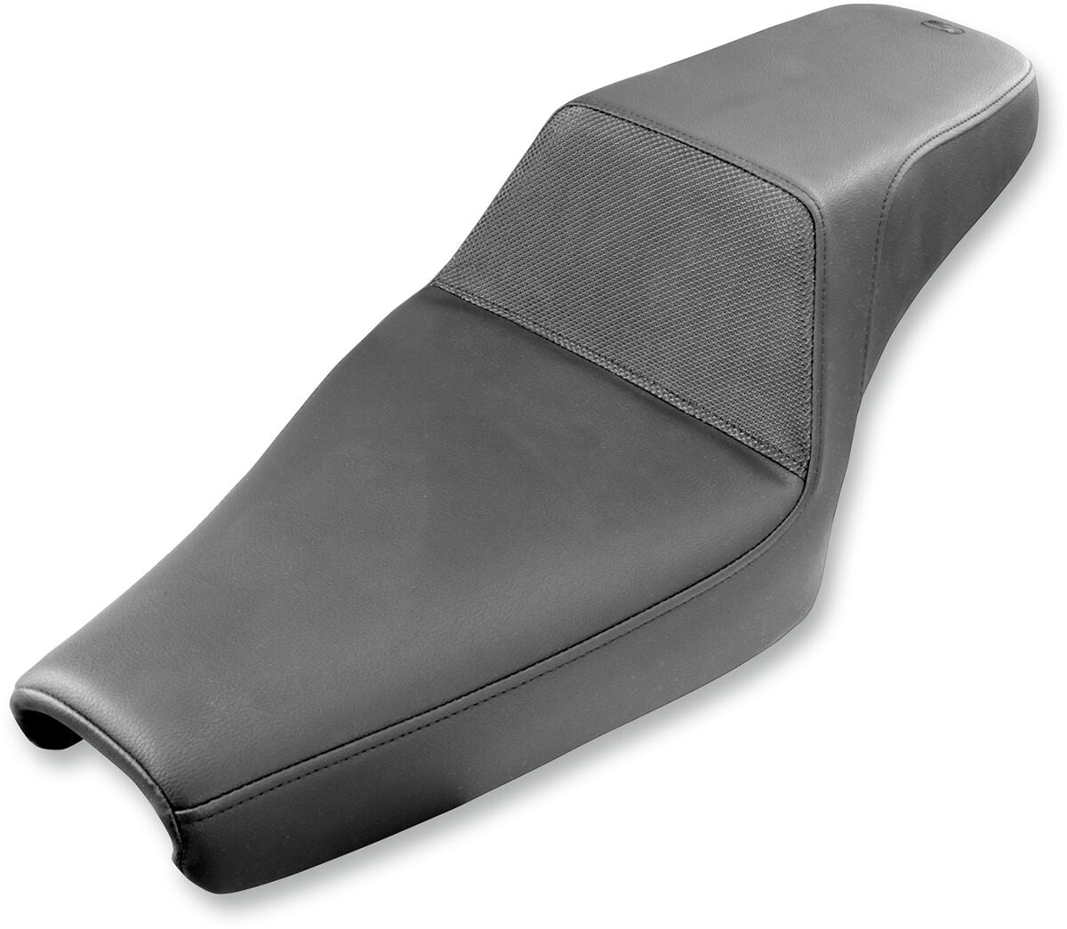 Saddlemen Gripper Step Up Seat With 12.5L (3.3 Gallon) Tank / With 7.9L (2.1 Gallon) - 04-22 Sportster / 10-23 XL Seat Saddlemen