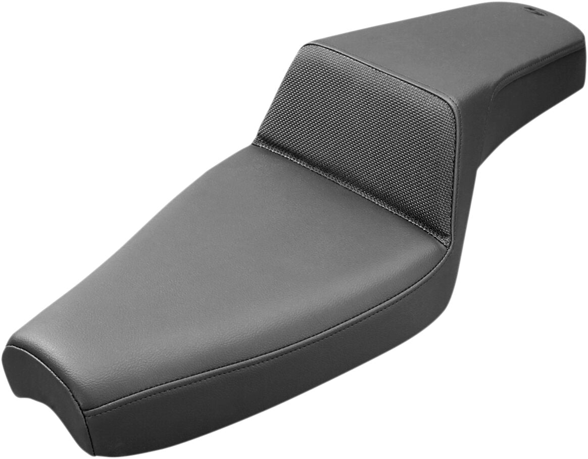 Saddlemen Gripper Step Up Seat With 17L (4.5 Gallon) Tank - 04-20 Sportster Seat Saddlemen