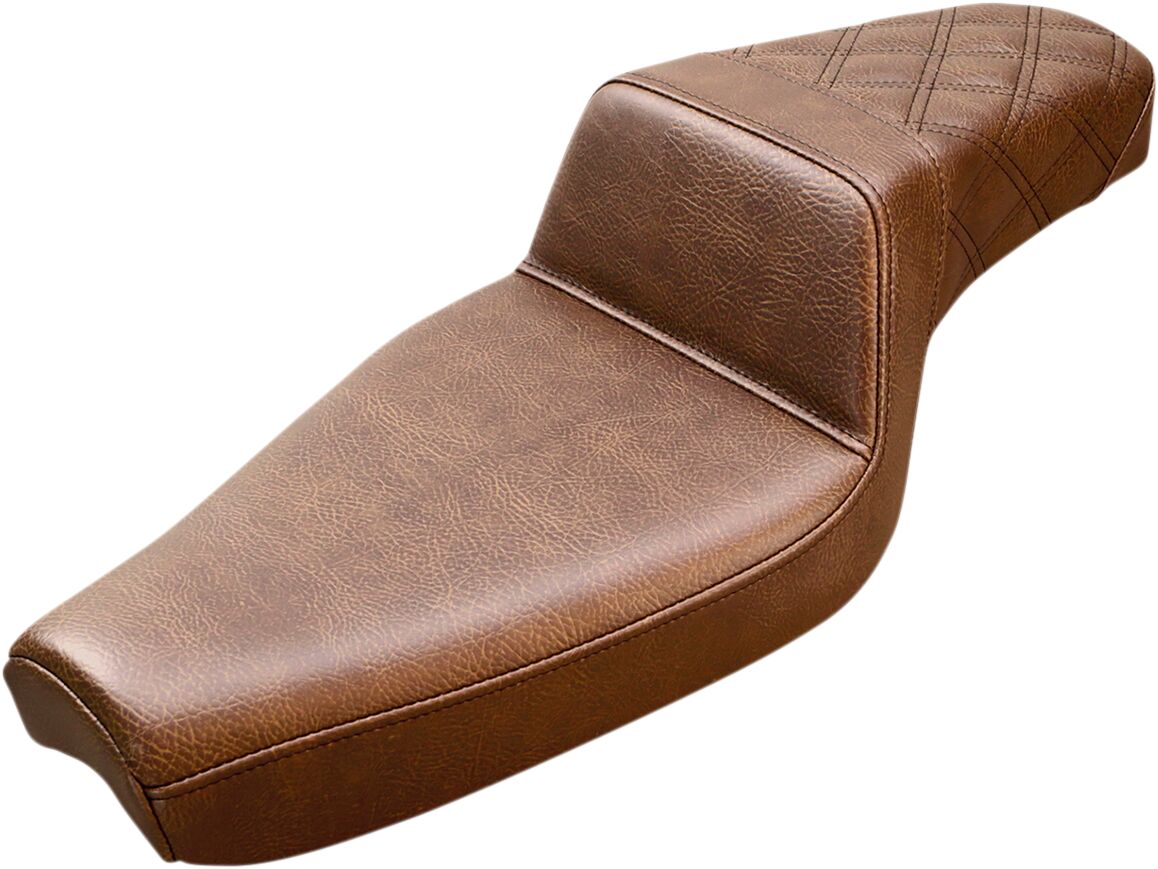 Saddlemen Seat Stepup Brn Rr Ls 4.5 SEATS-FOR HARLEY SPORTSTER Saddlemen