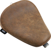 Drag Specialties Seats Seat Solo Bobr Brn Leathr Seat Drag Specialties