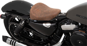 Drag Specialties Seats Seat Solo Bobr Brn Leathr Seat Drag Specialties