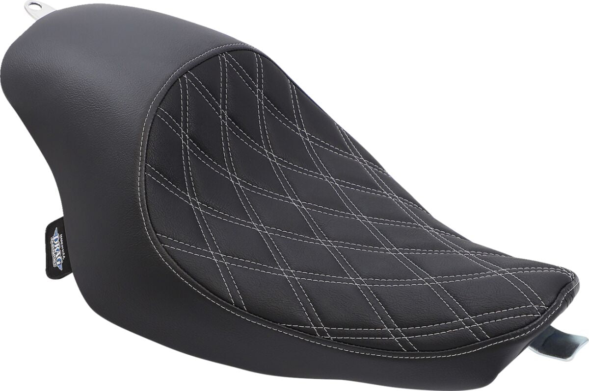 Drag Specialties Seats Seat 3/4 Solo Ddslv Ynyl Seat Drag Specialties