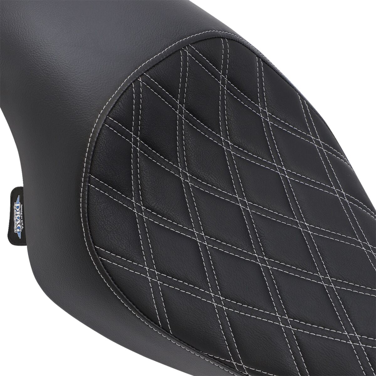 Drag Specialties Seats Seat 3/4 Solo Ddslv Ynyl Seat Drag Specialties
