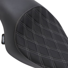 Drag Specialties Seats Seat 3/4 Solo Ddslv Ynyl Seat Drag Specialties