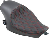 Drag Specialties Seats Seat 3/4 Solo Ddred Ynyl Seat Drag Specialties Seats