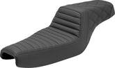 Saddlemen Step Up Front TR & Rear LS Seat, Black - 04-22 Sportster (Forty-Eight and 12L Tank) Seat Saddlemen