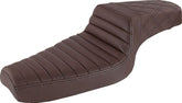 Saddlemen Step Up Front TR & Rear LS Seat, Brown - 79-03 Sportster Seat Saddlemen