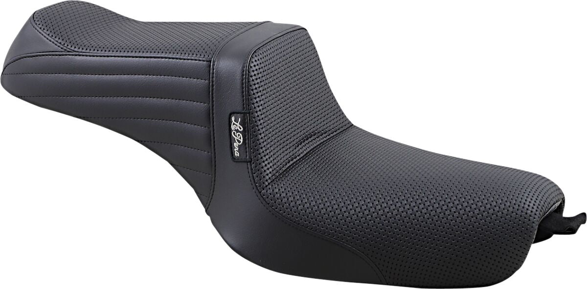 Le Pera Tailwhip Basket Weave Seat - 10-22 Sportster Seat Le Pera