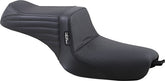 Le Pera Tailwhip Basket Weave Seat - 10-22 Sportster Seat Le Pera