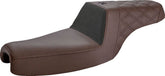 Saddlemen Unknown Industries Pro Series Performance Gripper Seat, Brown - 04-21 Sporster (15L Tank) Seat Saddlemen