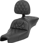 Roadsofa LS With Driver's Backrest Seat - 04-22 Sportster (15L Tank) Seat Saddlemen Default Title