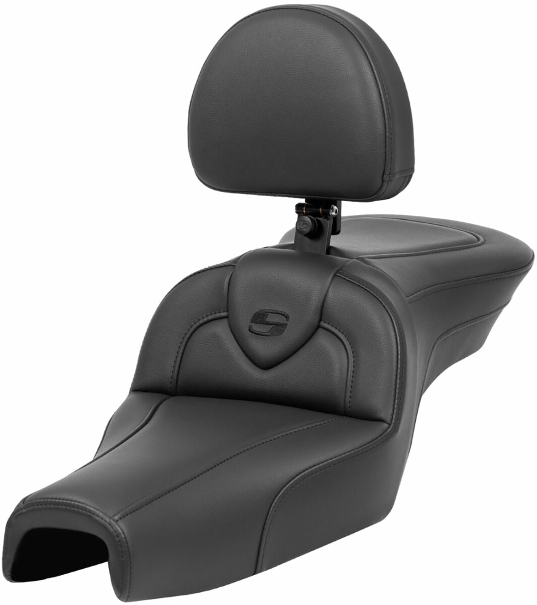 Saddlemen Roadsofa With Driver's Backrest Seat - 04-22 Sportster (15L Tank) Seat Saddlemen