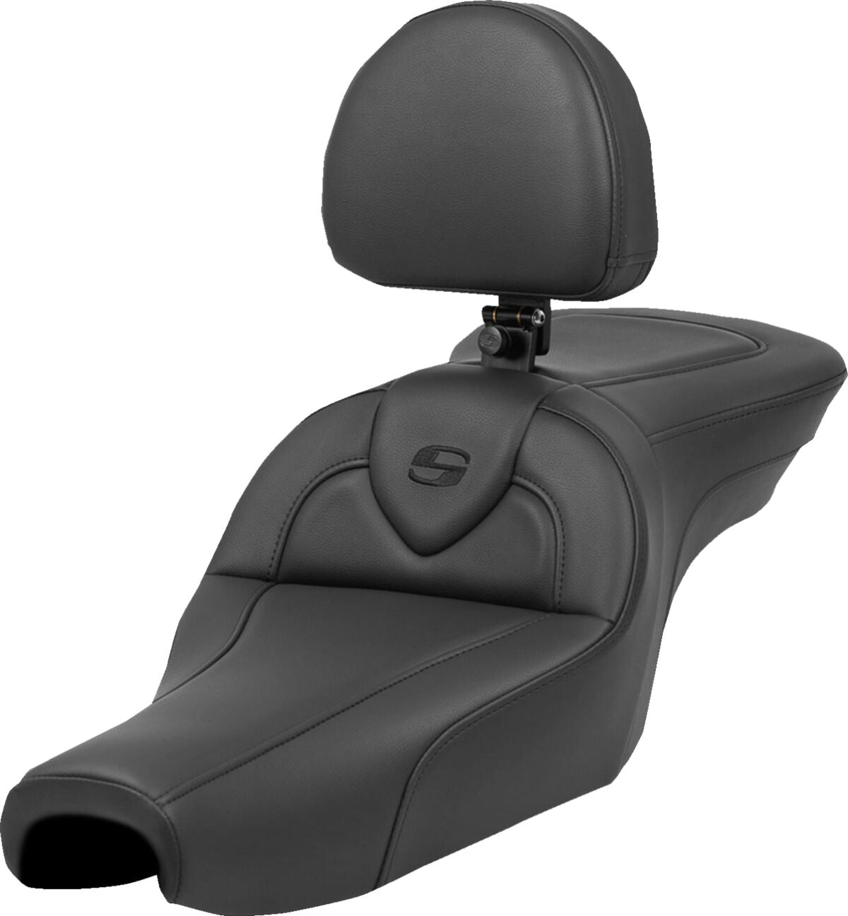 Roadsofa With Driver's Backrest Seat - 04-22 Sportster (12L Tank) Seat Saddlemen Default Title