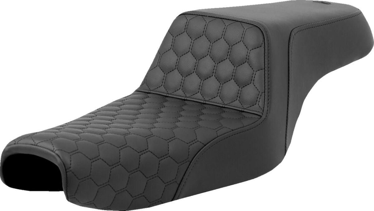 Step Up HC Seat, Black Stitch - 04-22 Sportster (Forty-Eight and 12L Tank) Seat Saddlemen Default Title