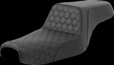 Saddlemen Step Up HC Seat, Black Stitch - 04-22 Sportster (Forty-Eight and 12L Tank) Seat Saddlemen