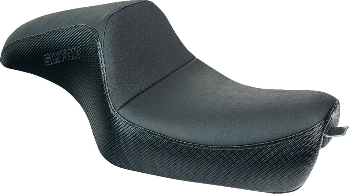 The Drifter Seat, Black Logo - 04-09 Sportster Seat Slyfox Performance Default Title