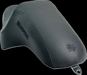 Slyfox The Drifter Seat, Black Logo - 04-09 Sportster Seat Slyfox