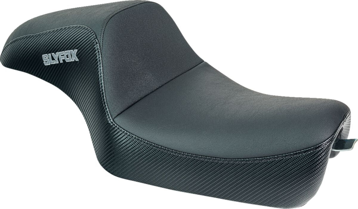 The Drifter Seat, Gray Logo - 04-09 Sportster Seat Slyfox Performance Default Title