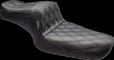 Le Pera Seat Tailwhip Double Diamond 8 SEATS-FOR HARLEY SPORTSTER Le Pera