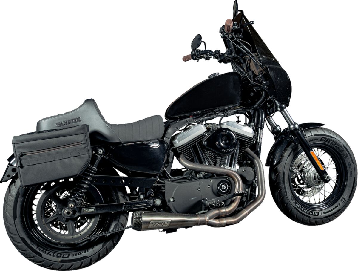 Slyfox Seathighnoon Vinyl W/Slipstop SEATS-FOR HARLEY SPORTSTER Slyfox