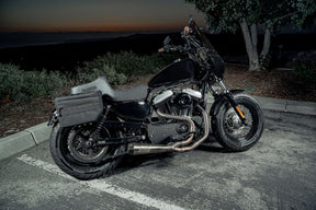 Slyfox Seathighnoon Vinyl W/Slipstop SEATS-FOR HARLEY SPORTSTER Slyfox
