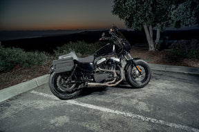 Slyfox Seat Highnoon Vinyl W/Slipstop SEATS-FOR HARLEY SPORTSTER Slyfox