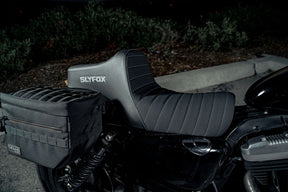Slyfox Seat Highnoon Vinyl W/Slipstop SEATS-FOR HARLEY SPORTSTER Slyfox