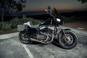 Slyfox Seat Highnoon Vinyl W/Slipstop SEATS-FOR HARLEY SPORTSTER Slyfox