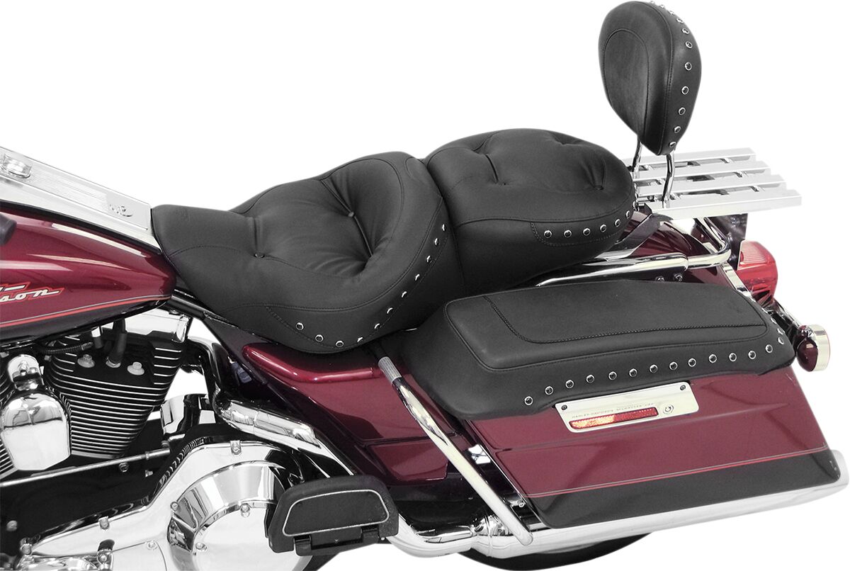 Mustang Regal Wide Rk 97 07 Studs SEATS-FOR HARLEY FX-FL Mustang